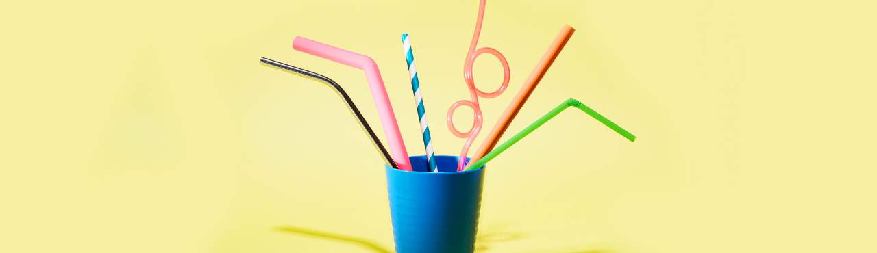 A blue vase containing six straws, representing various reasons to consider retirement income.